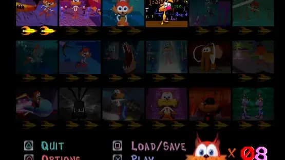 Bubsy 3D — Screenshoty