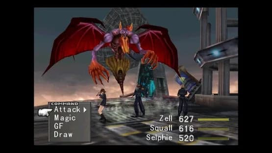 Final Fantasy VIII — Screenshoty