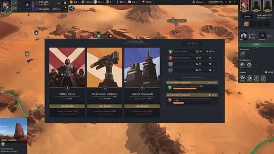Dune: Spice Wars — Screenshoty