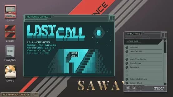 Last Call BBS — Screenshots