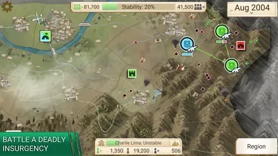 Rebel Inc. — Screenshots