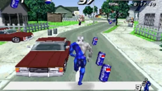 Pepsiman — Screenshoty