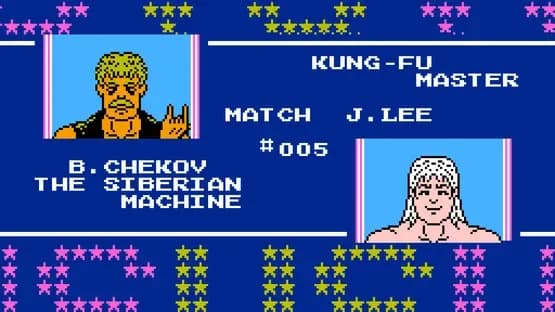 Tecmo World Wrestling — Screenshoty