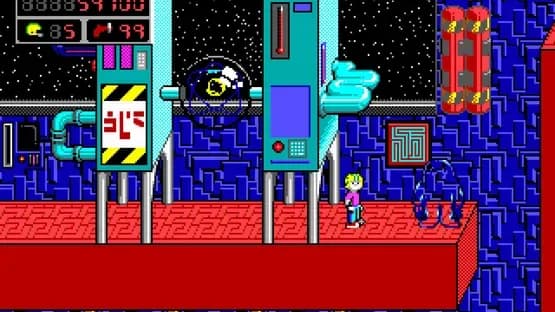 Commander Keen in Goodbye, Galaxy!: The Armageddon Machine — Screenshoty