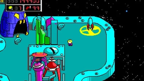 Commander Keen in Aliens Ate My Baby Sitter! — Screenshoty