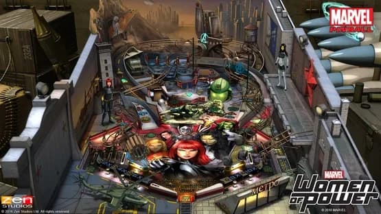 Pinball FX2: Marvel's Women of Power — Screenshoty