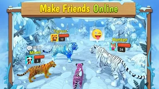White Tiger Family Sim Online — Screenshoty