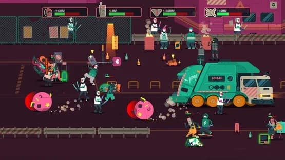 PixelJunk: Scrappers Deluxe — Screenshoty