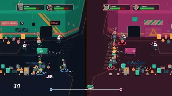 PixelJunk: Scrappers Deluxe — Screenshoty