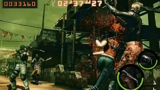 Resident Evil: The Mercenaries 3D — Screenshoty