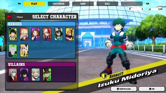 My Hero Ultra Rumble — Screenshoty