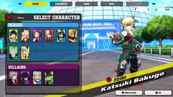 My Hero Ultra Rumble — Screenshoty