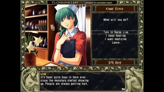 Ys I Chronicles+ — Screenshoty