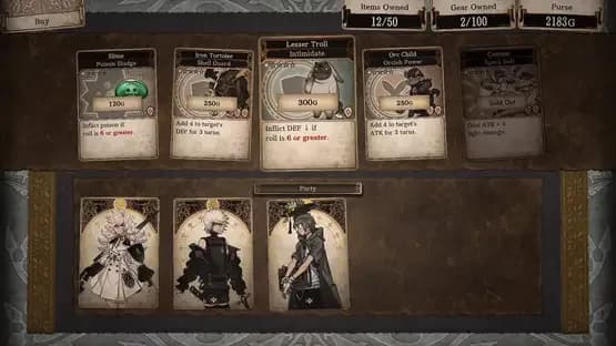 Voice of Cards: The Beasts of Burden — Screenshoty
