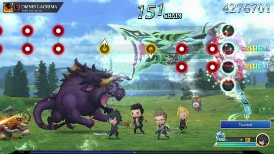 Theatrhythm Final Bar Line — Screenshoty