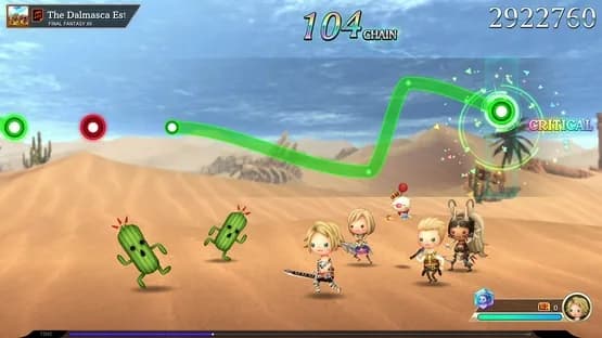Theatrhythm Final Bar Line — Screenshoty
