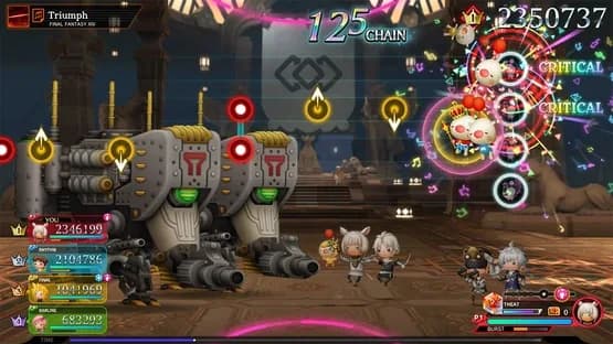 Theatrhythm Final Bar Line — Screenshoty