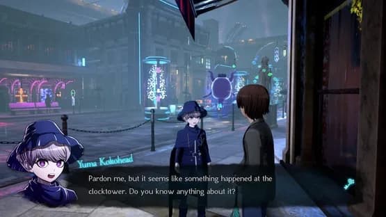 Master Detective Archives: Rain Code — Screenshoty