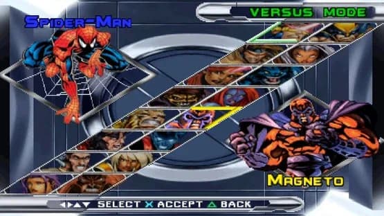 X-Men: Mutant Academy 2 — Screenshoty