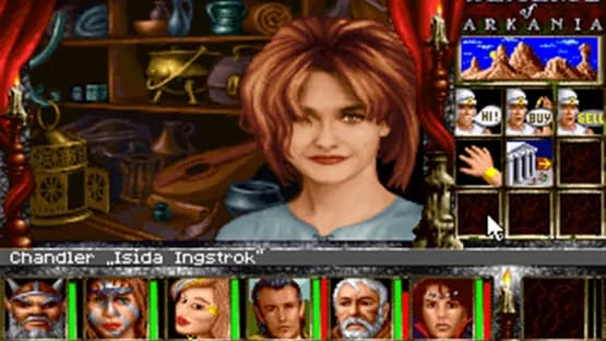 Realms of Arkania III: Shadows over Riva — Screenshoty