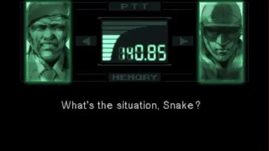 Metal Gear Solid — Screenshoty