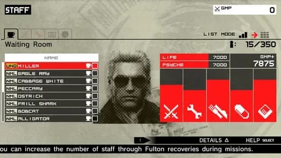 Metal Gear Solid: Peace Walker — Screenshoty