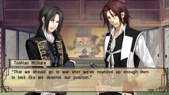 Hakuoki: Demon of the Fleeting Blossom — Screenshots