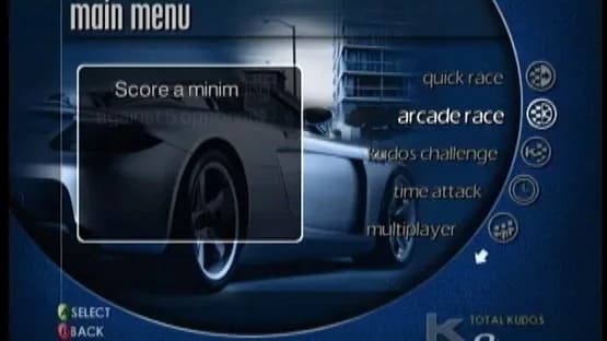 Project Gotham Racing — Screenshoty