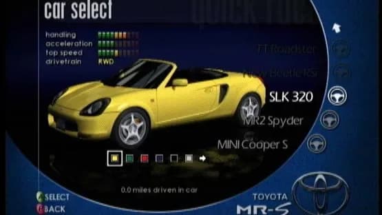 Project Gotham Racing — Screenshoty