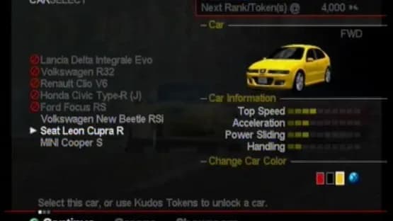 Project Gotham Racing 2 — Screenshoty