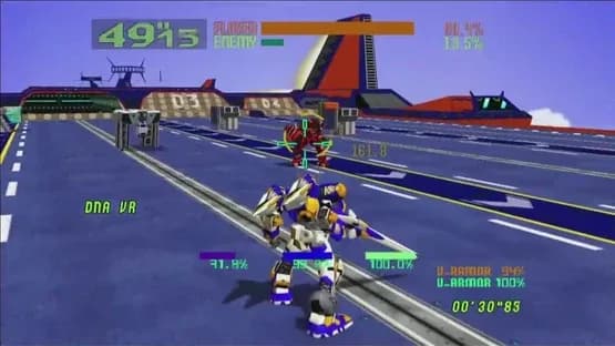 Cyber Troopers Virtual-On Oratorio Tangram — Screenshoty