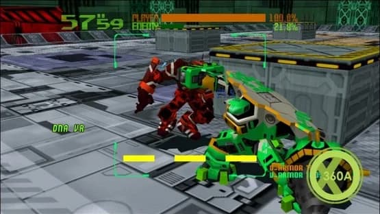 Cyber Troopers Virtual-On Oratorio Tangram — Screenshoty