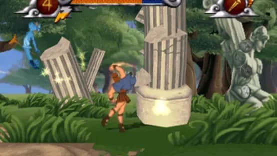 Disney's Hercules Action Game — Screenshoty