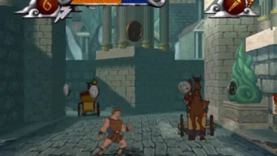 Disney's Hercules Action Game — Screenshoty