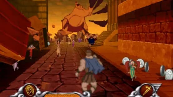 Disney's Hercules Action Game — Screenshoty