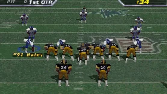 NFL Quarterback Club 97 — Screenshoty
