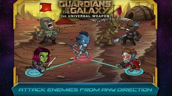 Guardians of the Galaxy: The Universal Weapon — Screenshoty