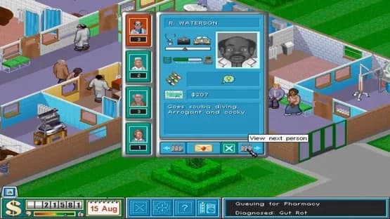 Theme Hospital — Screenshoty
