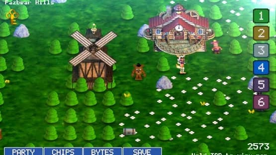 FNaF World — Screenshoty