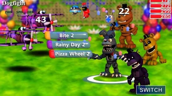 FNaF World — Screenshoty