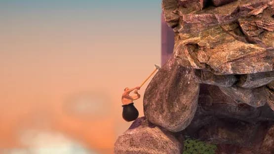 Getting Over It with Bennett Foddy — Screenshoty