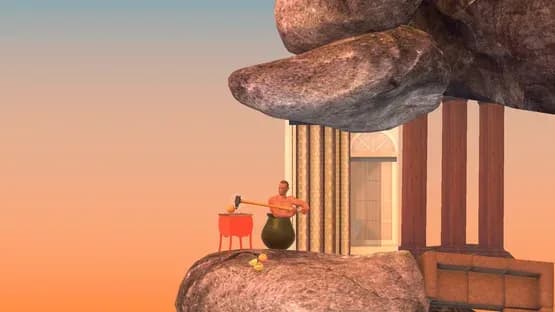 Getting Over It with Bennett Foddy — Screenshoty