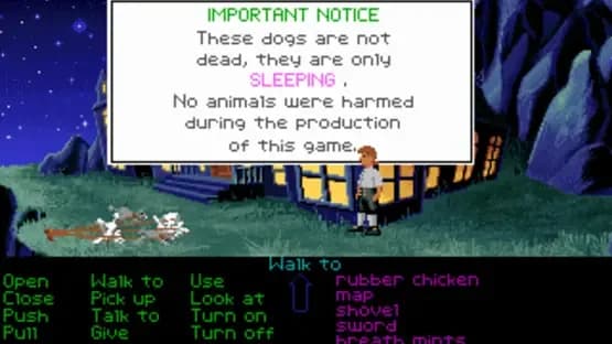 The Secret of Monkey Island — Screenshoty