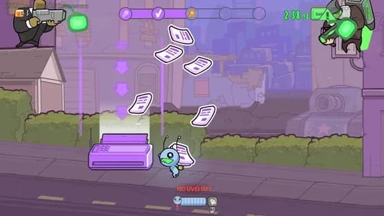 Alien Hominid Invasion — Screenshoty