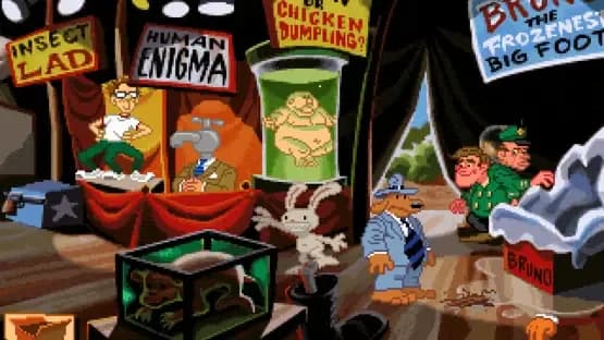 Sam & Max Hit the Road — Screenshoty