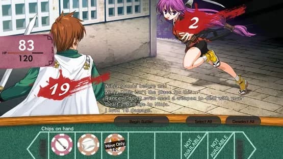 Rance 01: Quest for Hikari — Screenshoty