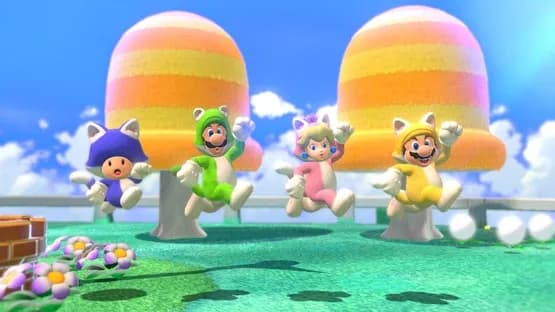 Super Mario 3D World — Screenshoty