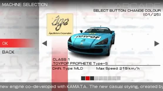 Ridge Racer 2 — Screenshoty