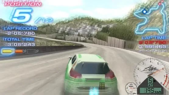 Ridge Racer 2 — Screenshoty