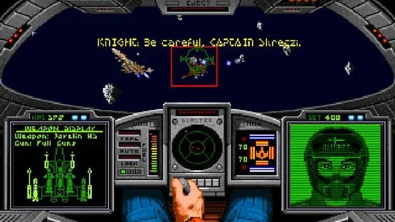 Wing Commander II: Vengeance of the Kilrathi — Screenshoty